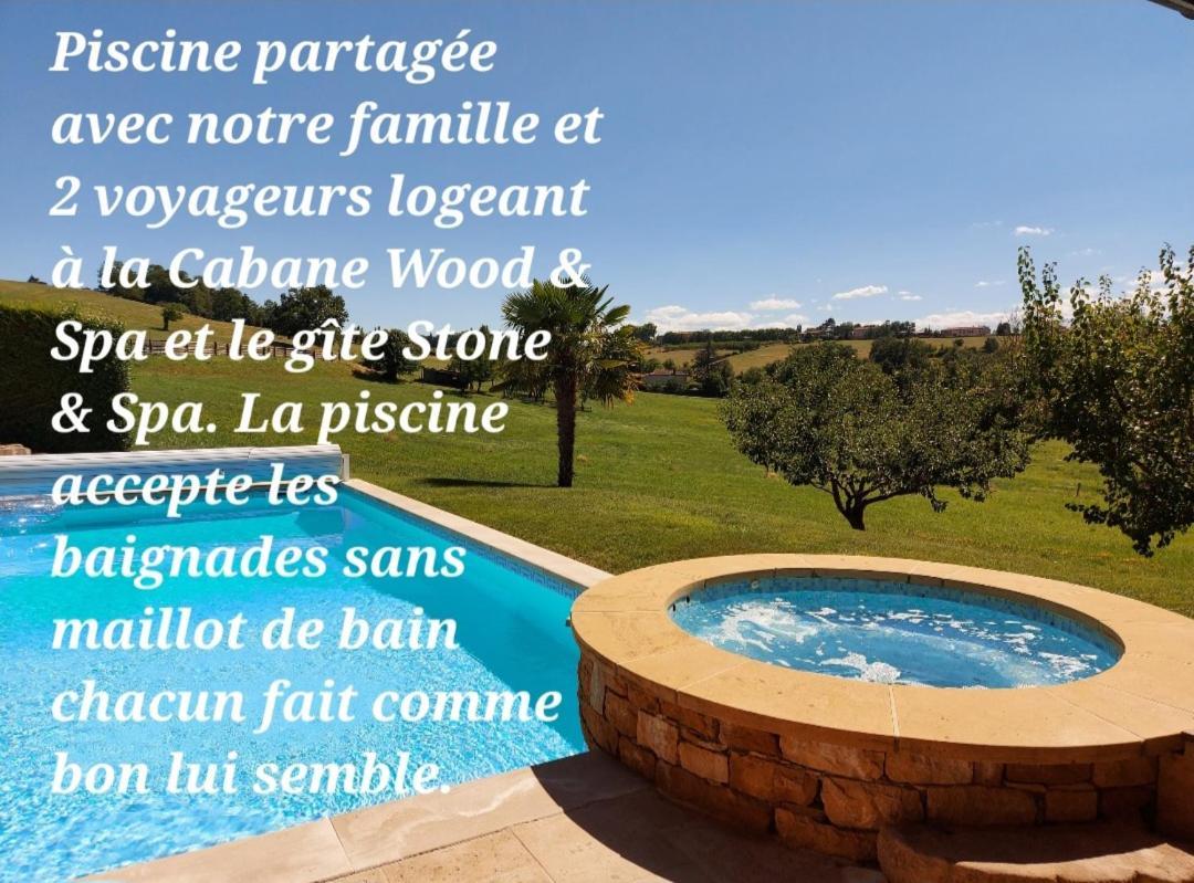 Gite Stone & Spa Chasselay Exterior photo